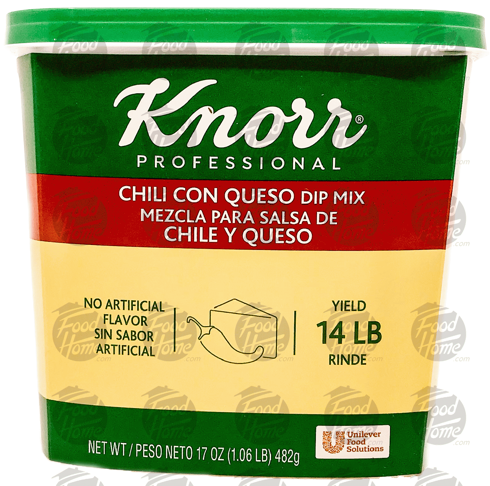 Knorr Professional chili con queso dip mix, yield 14 lb. Full-Size Picture